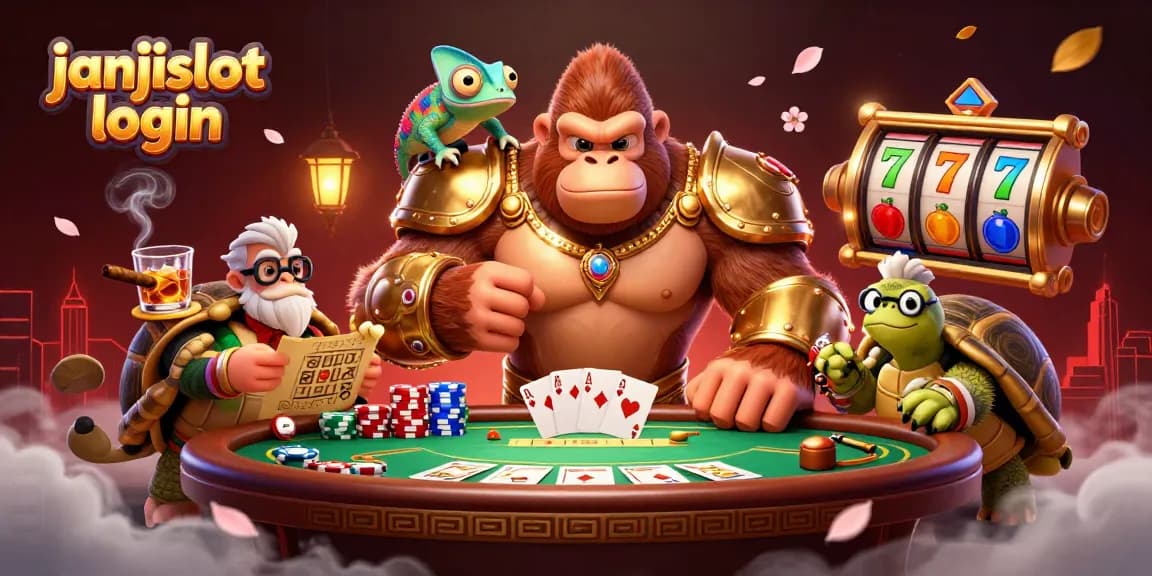 Enhance your gaming experience with janjislot login, featuring vibrant 3D casino characters and dynamic elements!