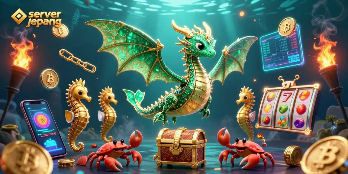 Experience thrilling gameplay at server jepang with vibrant slot reels and winning jackpots!