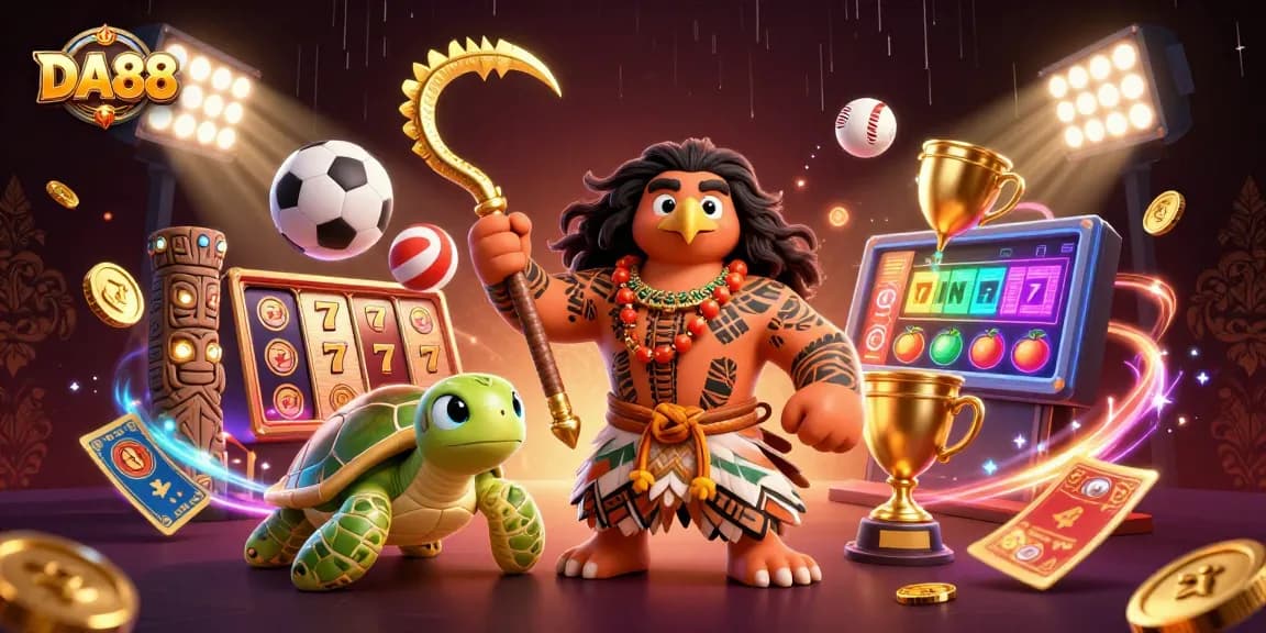 Unleash winning strategies at DA88 with vibrant 3D casino action featuring thrilling games and sports!