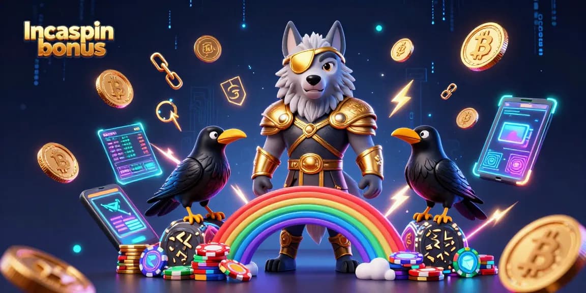 Experience the exciting Incaspin bonus with Norse-inspired characters and dynamic gaming elements.