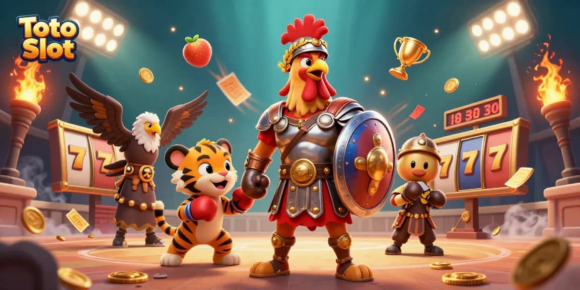 Toto Slot memukau dengan simbol buah dan jackpot yang melambung di arena taruhan