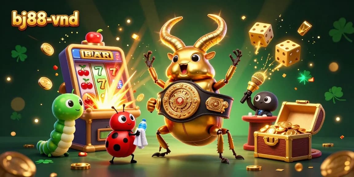Spin to win with bj88-vnd and experience thrilling casino gameplay amid golden treasures and vibrant characters