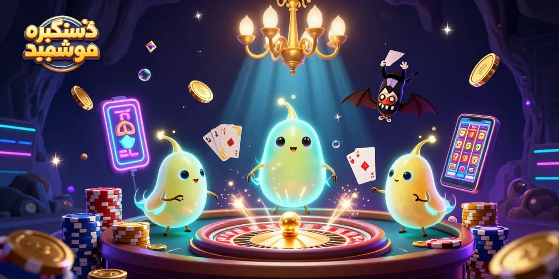 Experience high-energy gaming at a casino featuring دستگیره هوشمند lights and sparkling details.