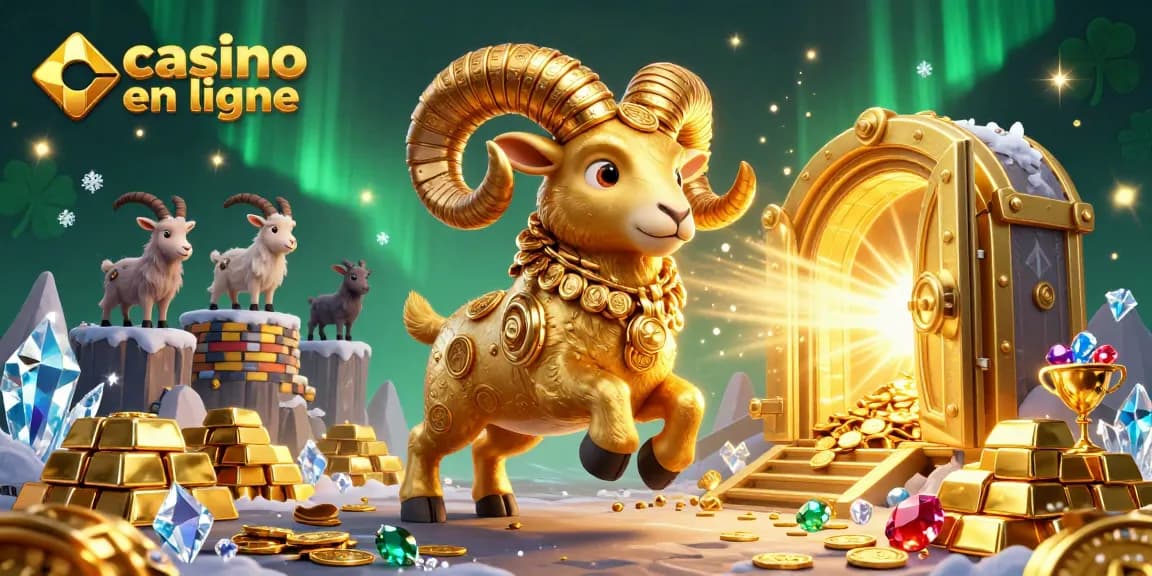 Profitez de l'expérience casino en ligne avec cette illustration 3D captivante et riche en détails.