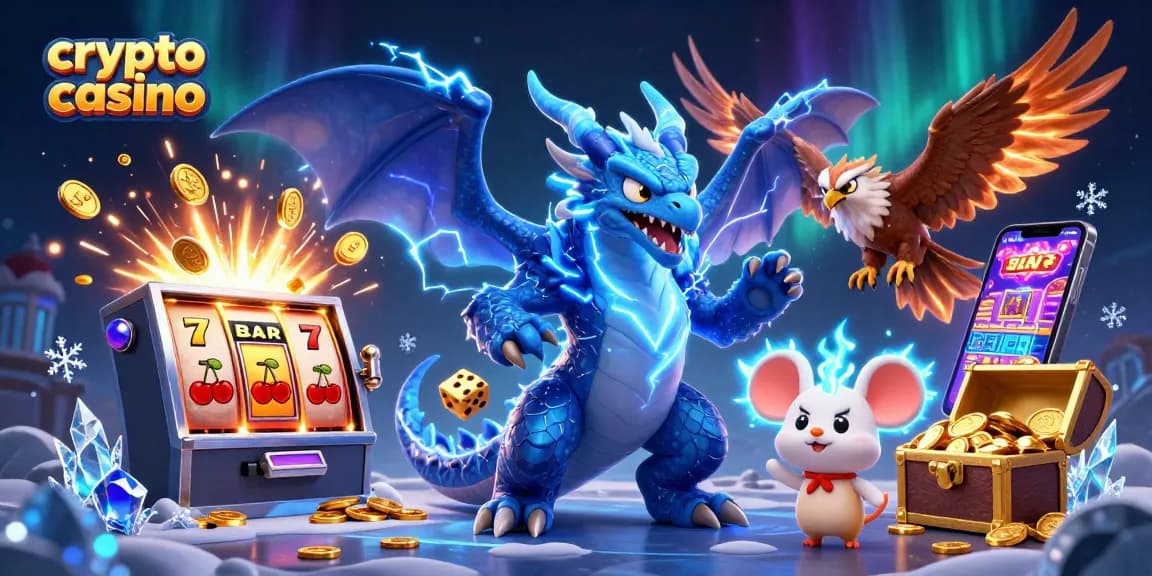 Jouez sur un crypto casino avec des graphismes éclatants et une atmosphère captivante.