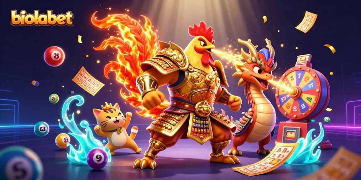 Menangkan hadiah besar di biolabet dengan permainan slot online yang seru dan menguntungkan!