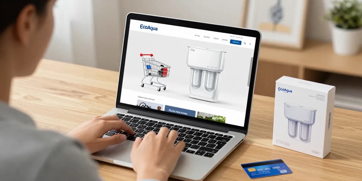 EcoAqua EFF-6011A Refrigerator Water Filter in online shopping review, best deals in a digital marketplace, convenient buyer's guide.