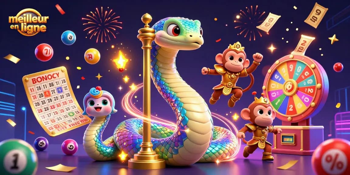 Faites tourner le monde coloré du meilleur casino en ligne avec des éléments de jeu vibrants et des personnages magiques !