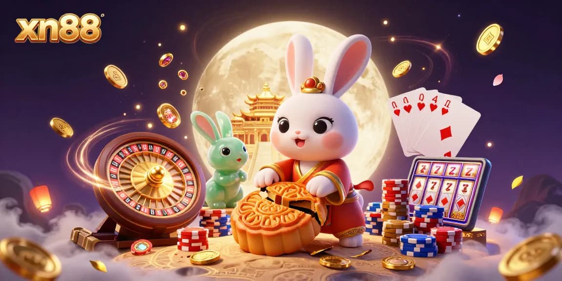Experience the excitement of xn88 with vibrant 3D characters and dynamic casino elements.
