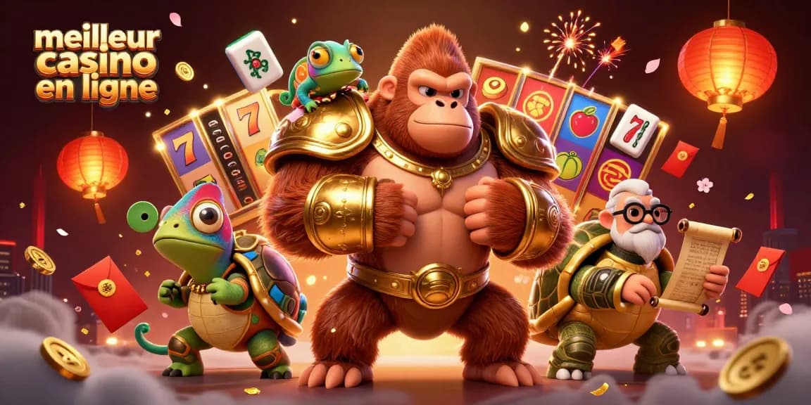 Explorez le monde vibrant des jeux en ligne avec les personnages puissants et les éléments mettant en avant le meilleur casino en ligne.