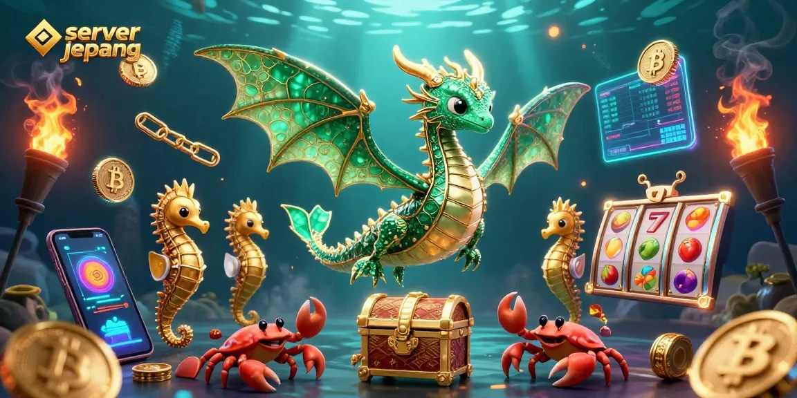 Experience thrilling gameplay at server jepang with vibrant slot reels and winning jackpots!