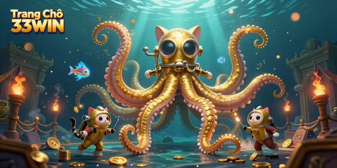 Engage in thrilling gameplay at Trang Chủ 33WIN with a dynamic undersea casino adventure.