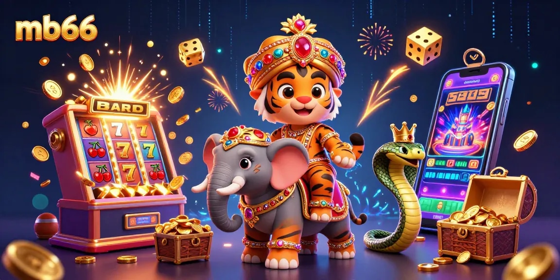 Engage in jackpot thrills with mb66 at a vibrant casino scene bursting with excitement.