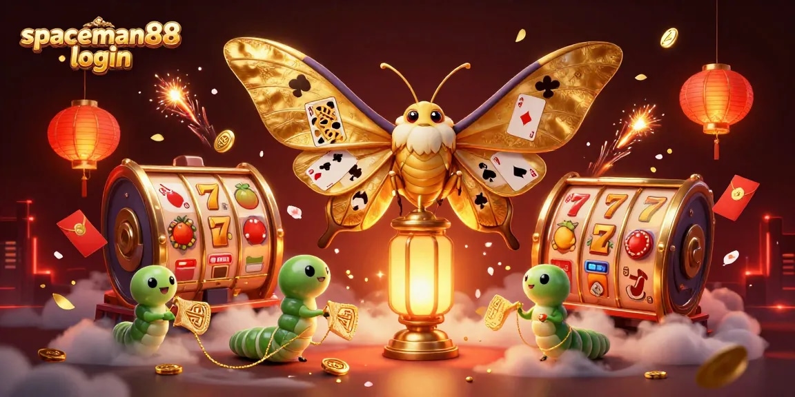 Experience seamless play with spaceman88 login, featuring vibrant casino elements and a captivating atmosphere.