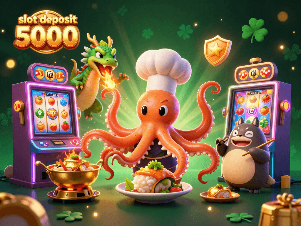 Engage in exciting action with slot deposit 5000 as your chance for high wins in this dynamic illustration.