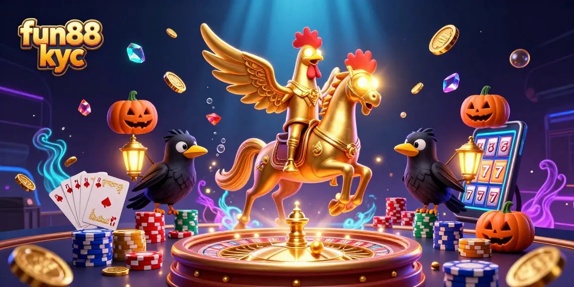 Chơi game hấp dẫn cùng fun88 kyc qua các trò chơi sòng bài và phần thưởng cực chất.