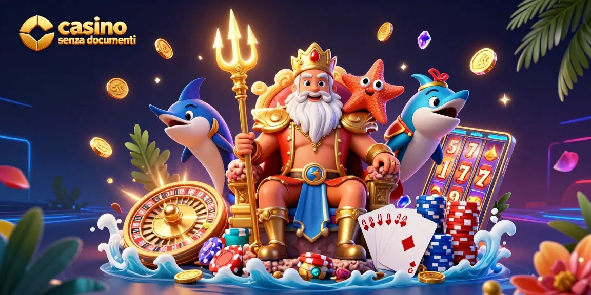 Vivi l'emozione dei casinò senza documenti con personaggi vivaci ed elementi di gioco dinamici.