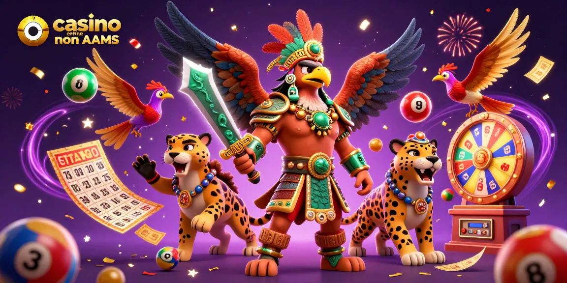 Gioca e vinci nei casino online non AAMS con questa affascinante illustrazione 3D.