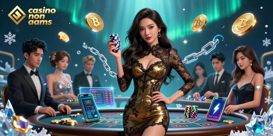Scopri l'emozione del casino non AAMS con elementi crypto vivaci e giocatori eleganti.
