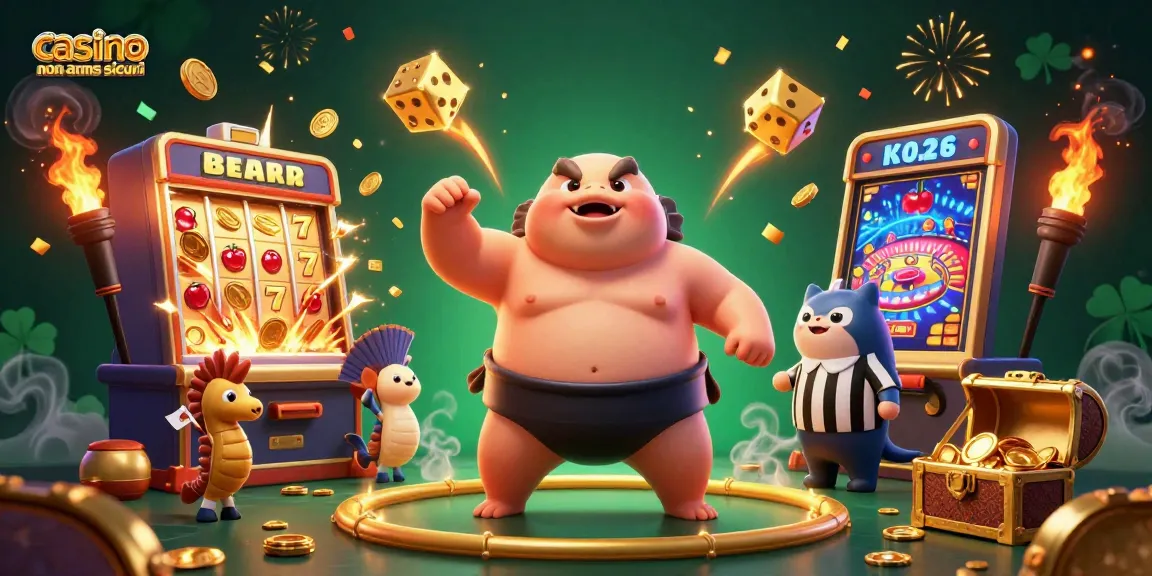 Vivi l'emozione dei casino non aams sicuri con una vivace scena di gioco sottomarina che presenta pesci palla e slot machine