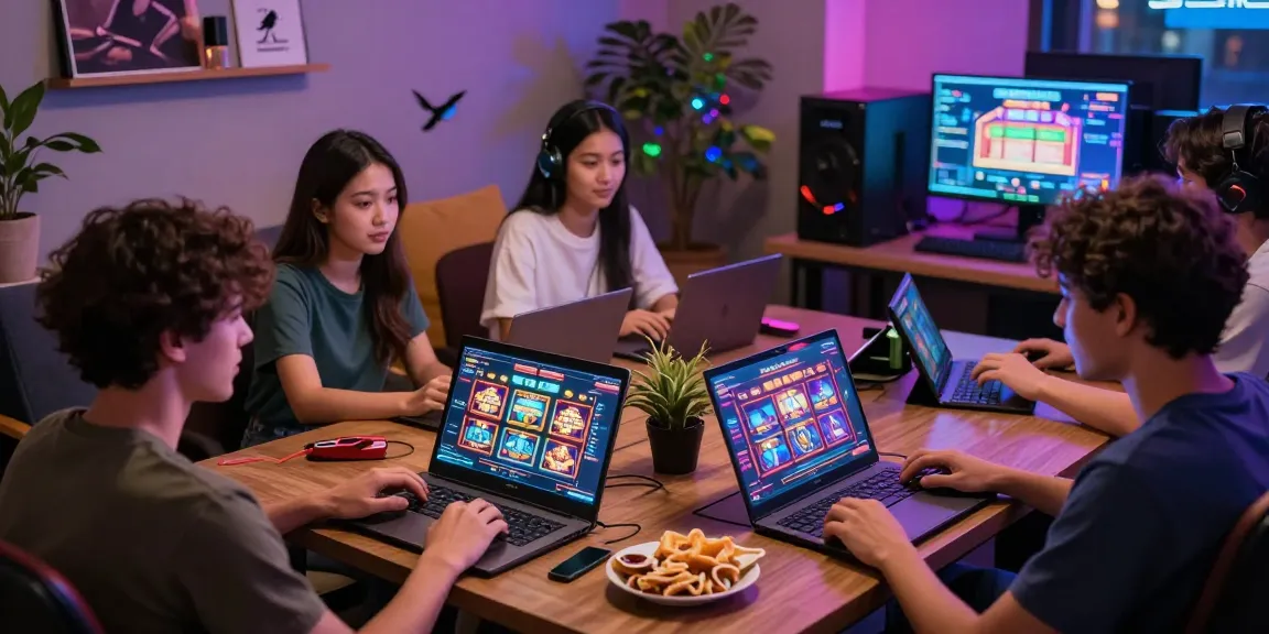 Engaging gaming group enjoying HAHA178 daftar experience in a cozy environment.
