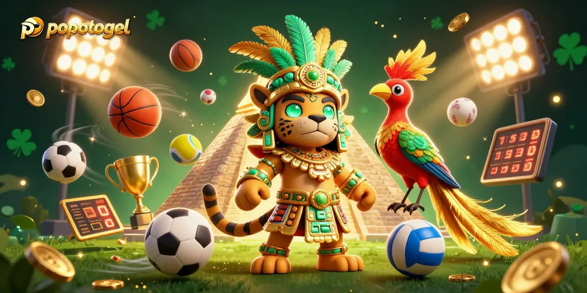 Engage with popotogel betting and win big in a vibrant casino sports scene filled with trophies and excitement.