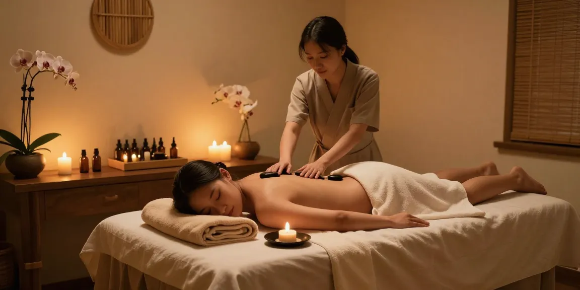 LUCK8 Spa Treatment: Luxurious massage therapy, relaxation, rejuvenation.