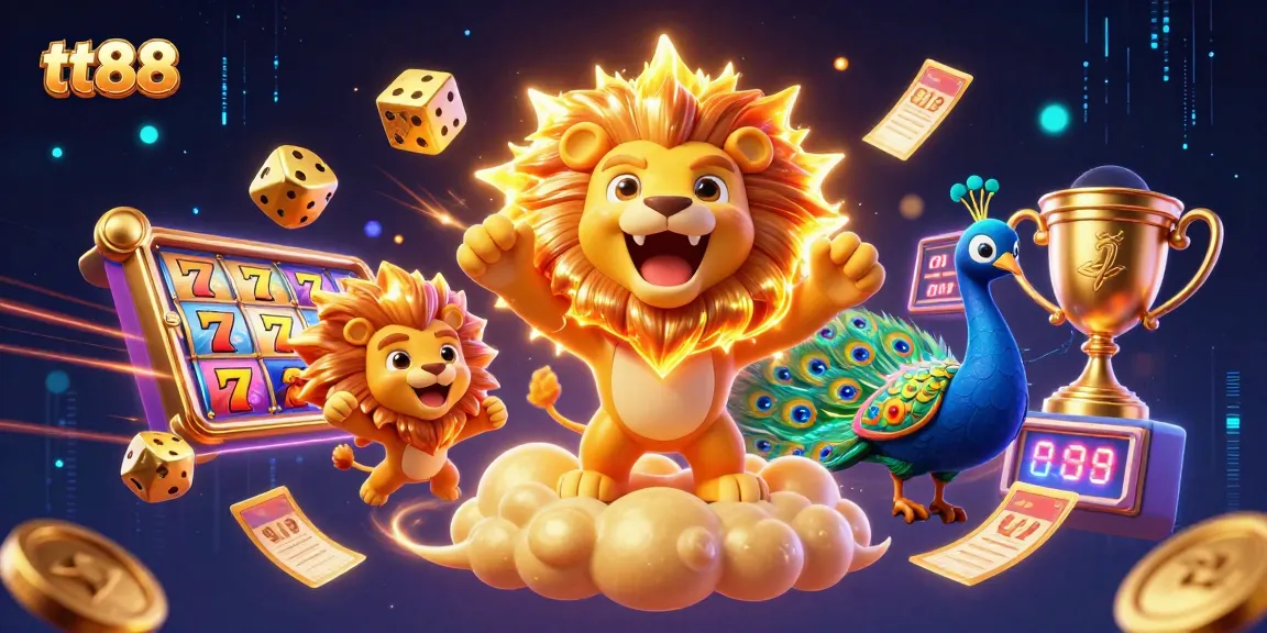 Experience thrilling wins at tt88 with vibrant slot reels and a lively casino atmosphere.