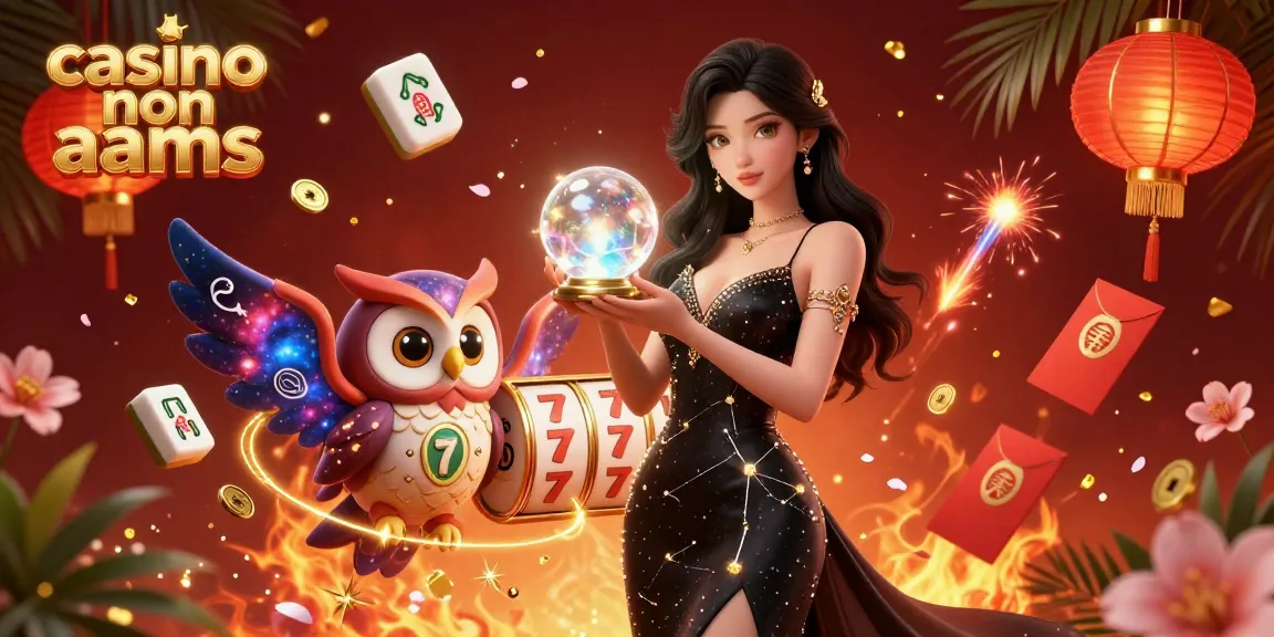 Impegnati nel vibrante mondo dei casino non AAMS con questa affascinante illustrazione 3D che mostra elementi di gioco immersivi e visivi mozzafiato.