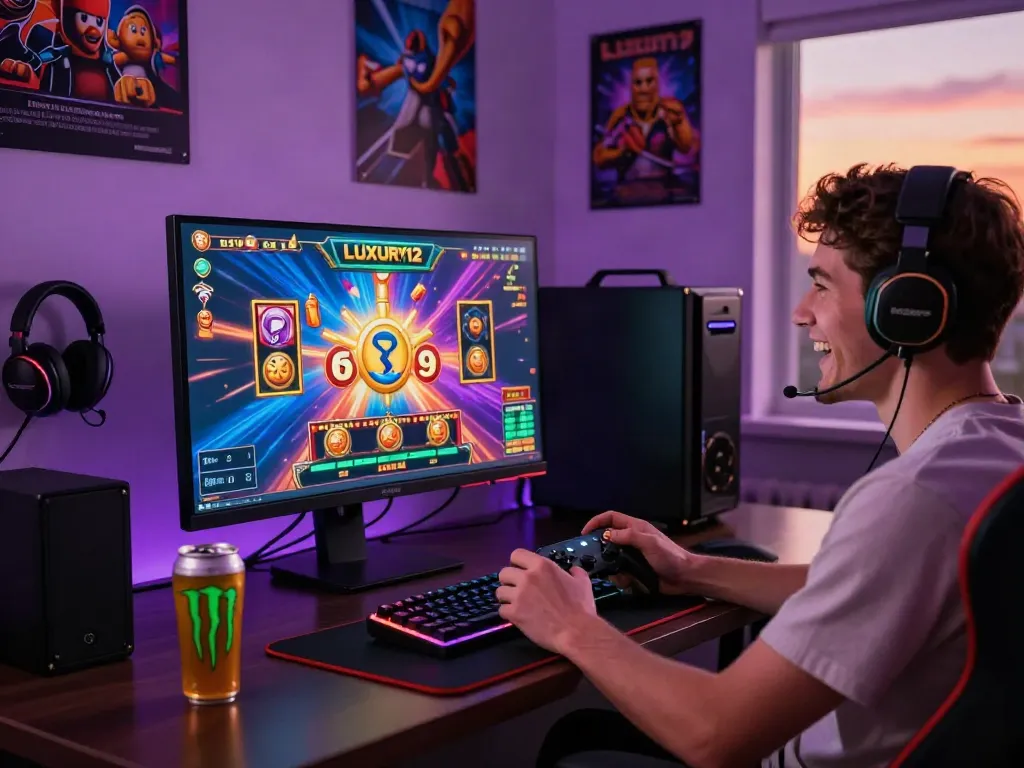 Experience the thrill of luxury12 slot gaming with vibrant visuals and immersive atmosphere.