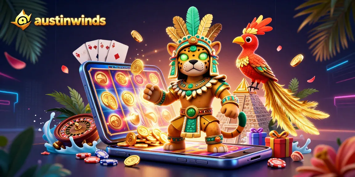 Experience thrilling spins and bonuses at austinwinds' vibrant slot gaming scene with dynamic casino elements.