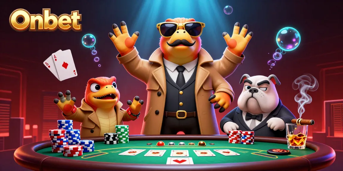 Engage in thrilling Onbet gaming as raptors hilariously attempt VIP casino entry.