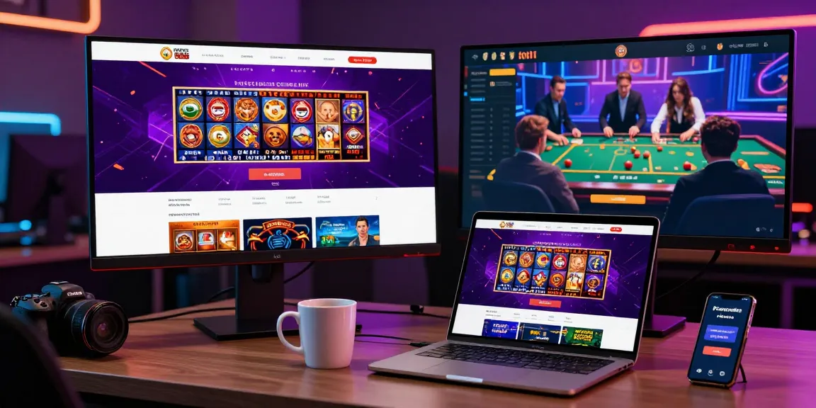 Engaging online gaming interface on https://raja328maen.com/ with vibrant slot games and casino options.