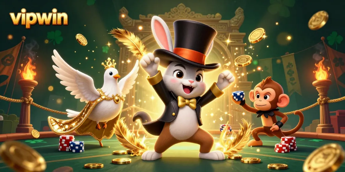 Win big with vipwin at this vibrant online casino featuring magical characters and exciting gameplay.