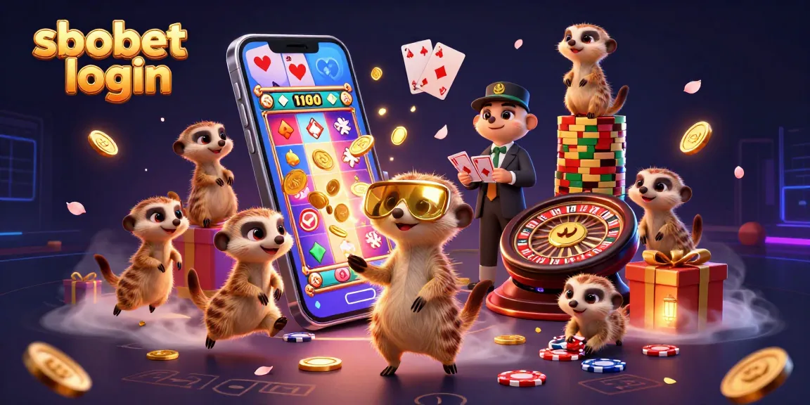 Engage in sbobet login excitement at the playful meerkat casino with vibrant games and cheerful operators.