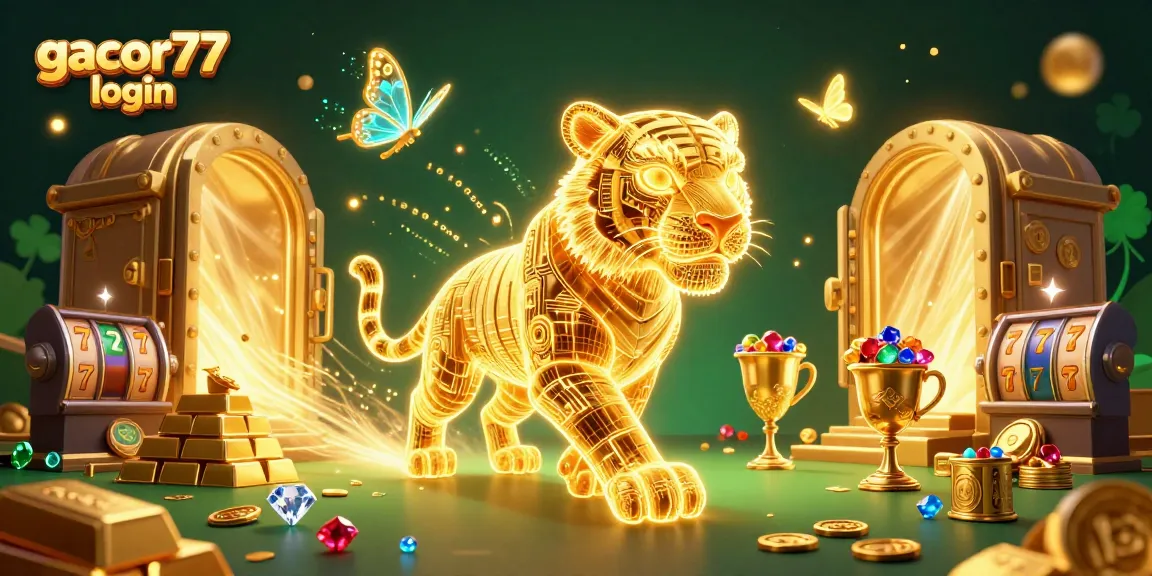Join the excitement with gacor77 login while navigating a vibrant digital casino landscape filled with treasures.